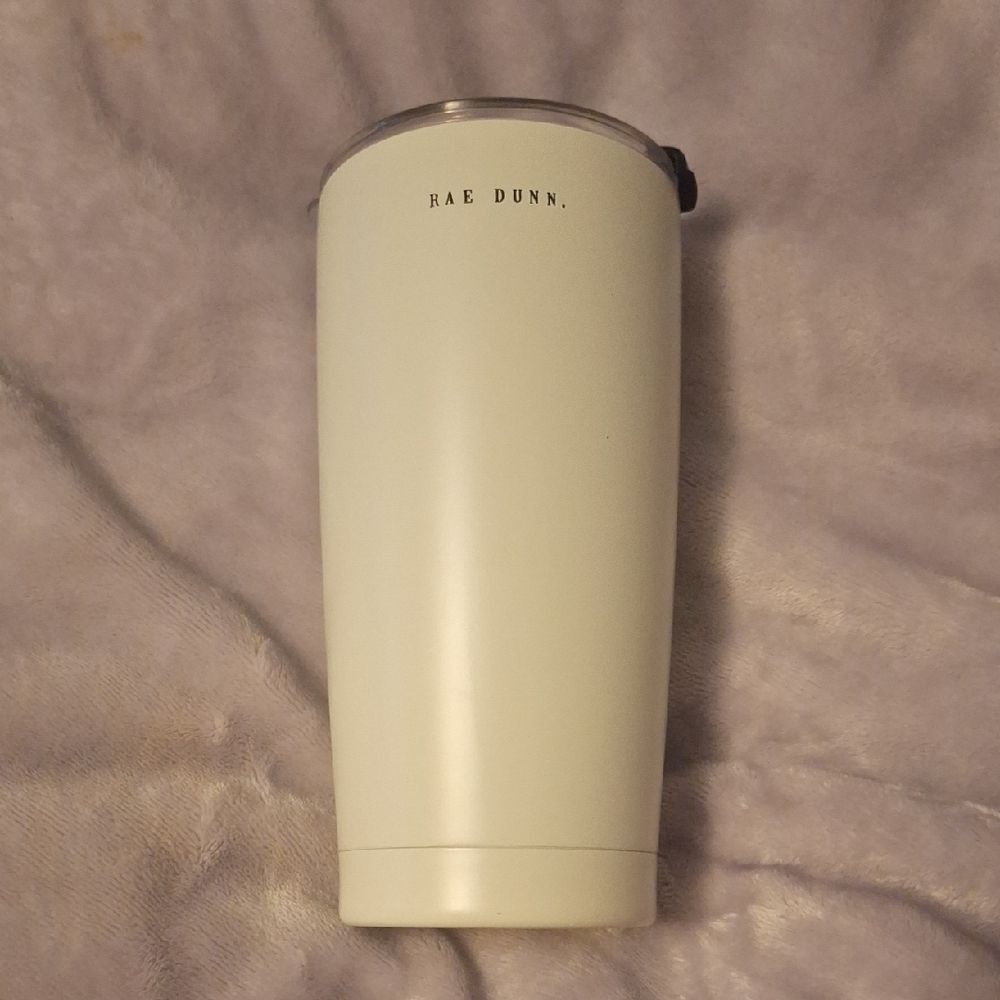 Rae Dunn Cream Tumbler